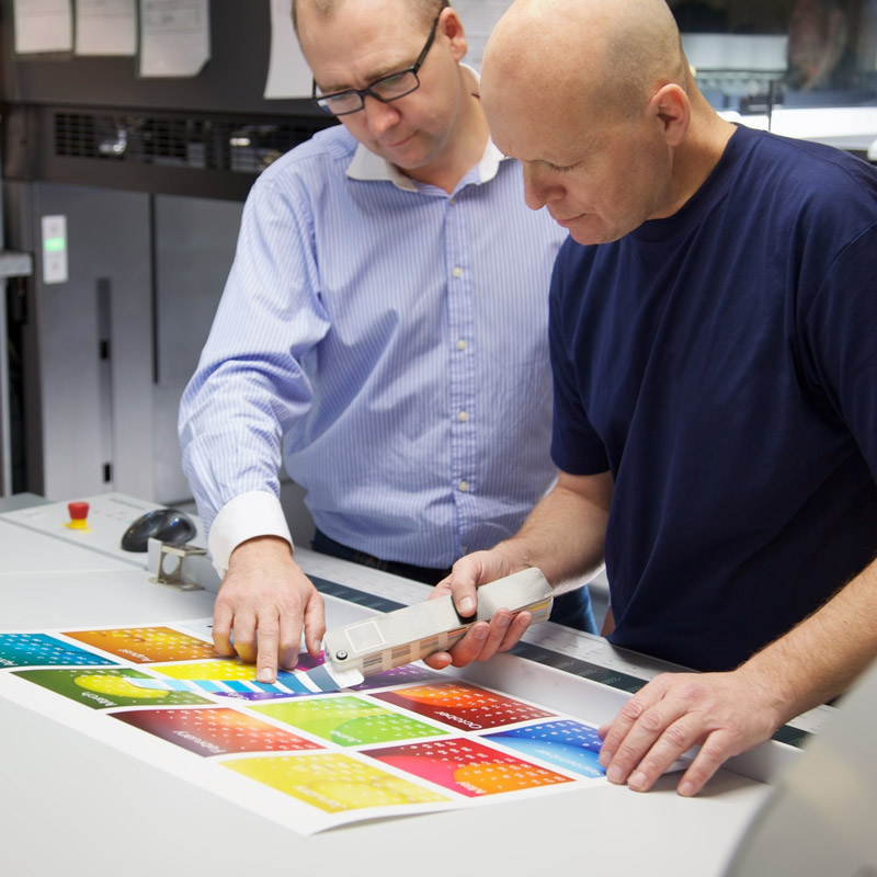 Inspecting Offset Printing in Dubai, UAE